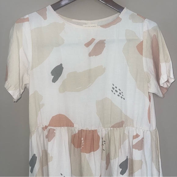 Tradlands Nico Dress XS Caroline Print Relaxed Fit Pullover Shift Casual Pockets - Picture 7 of 10